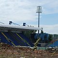 Stadion Wisły Kraków 7.06.2008 #BudowaStadionu #okrąglak #PawilonMedialny #stadion #TrybuneE #WisłaKraków