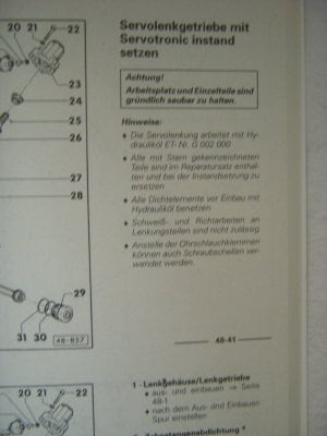 Repleitf AUDI B4 Fahrwerk Front 95 ...18