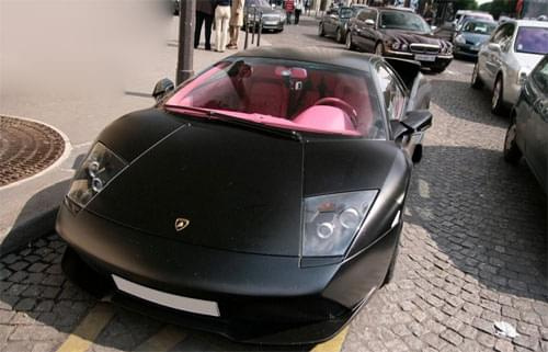 Różowe Murcielago LP640