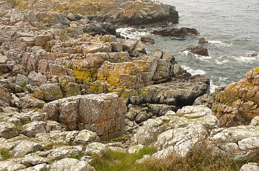 Południowy brzeg wyspy - Morze Bałtyckie #bornholm #dania #ronne #morze #bałtyckie #brzeg #bałtyk