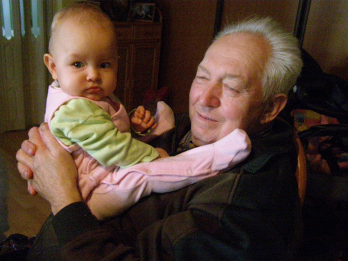 Emilka i pra dziadek