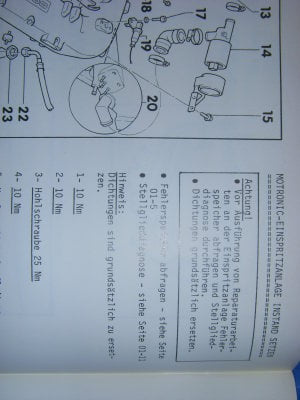 Repleitf AUDI 80 Motor 3B Motronic ...4