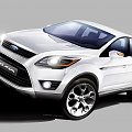 Ford Kuga (2008) #Auto #Samochód #Samochod #Ford #Kuga #SUV