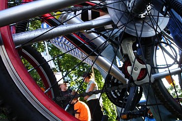 rower power! #rower #piknik #PraskiPiknikRowerowy #Praga #Gocław #Warszawa