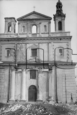 Katedra po bombardowaniu