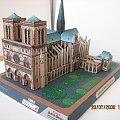 Gotowy model kartonowy Notre-Dame #ModelKartonowy