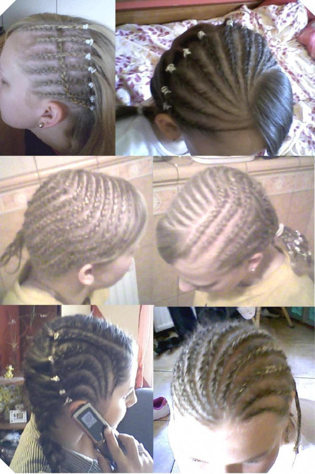 moje cornrowsy :]