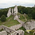 ruiny zamku w Ogrodzieńcu