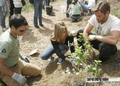 EMA and E! Entertainment Television Tree Planting Event-events kwiecień 2007