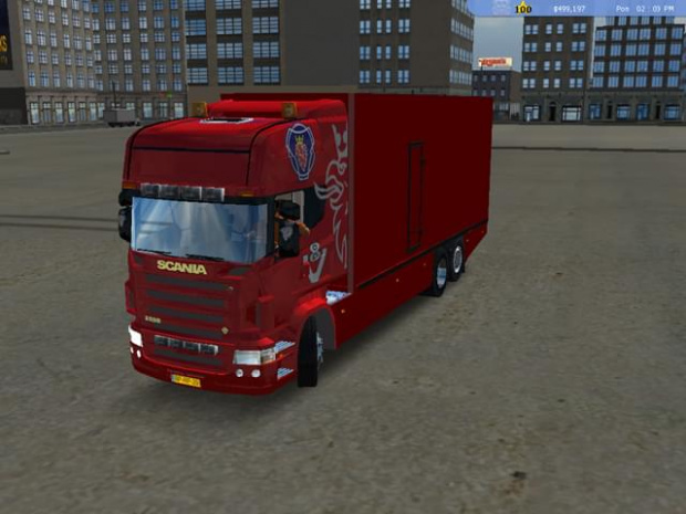 Scania R...By SCANIAR480pttm(Michałek)..Skin Tworzony na ta Scanie a po drodze zachaczyl jeszcze pare..xD