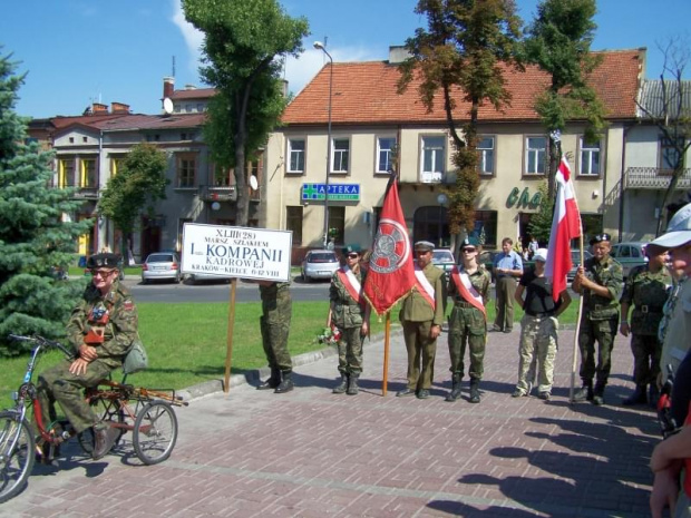 43. marsz szlakiem I Kompanii Kadrowej 7.08.2008