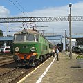 09.08.2008. (Krzyż) ET22-984 z pociągiem pośpiesznym Kopernik z Warszawy Wsch do Szczecina Gł, stoi gotowy do odjazdu.