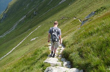 Zejście z Wołowca do Doliny Chochołowskiej #tatry #góry #zakopane #szczyt #grześ #rakoń #wołowiec #rysy #kasprowy #dunajec #krupówki