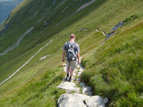 Zejście z Wołowca do Doliny Chochołowskiej #tatry #góry #zakopane #szczyt #grześ #rakoń #wołowiec #rysy #kasprowy #dunajec #krupówki