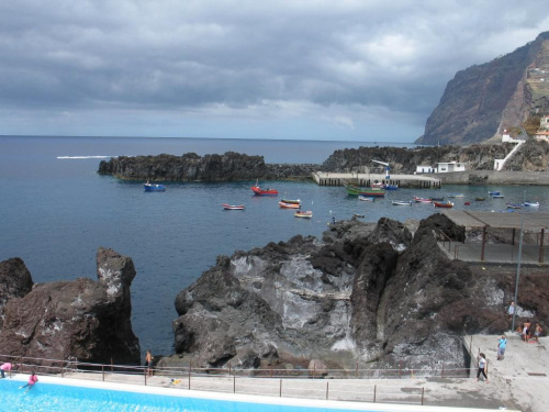 Port rybacki w Camara de Lobos