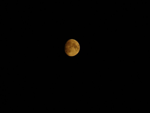 #Księżyc #niebo #noc