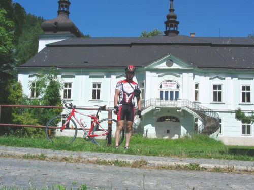 Zameczek w Horni Marsov #rower #góry #urlop #wycieczka #zamek #HorniMarsov