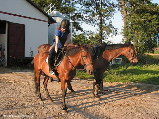 2008.07.29 Ania na koniu L'amour , Kajes