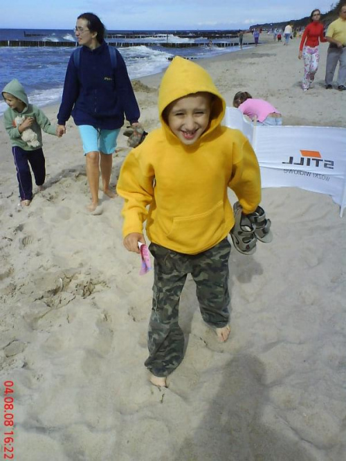 wczasy 2008 #wakacje #morze #DzieciRodzina