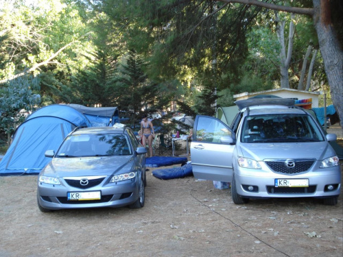 nasze lokum na campingu de la Plage w Algajoli