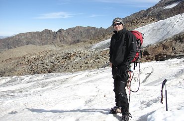 Na polu szczelin #wakacje #góry #Alpy #lodowiec #treking #Szwajcaria #Weissmies