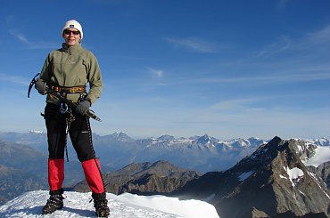 Szczyt Weissmies #wakacje #góry #Alpy #lodowiec #treking #Szwajcaria #Weissmies