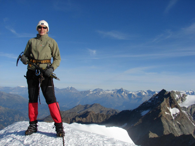 Szczyt Weissmies #wakacje #góry #Alpy #lodowiec #treking #Szwajcaria #Weissmies