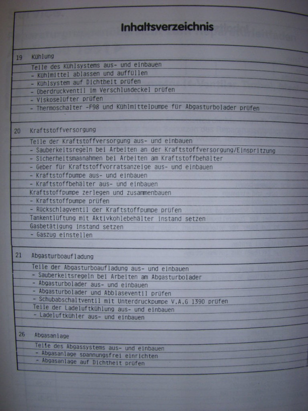 Repleitf AUDI C4 Motor AAN Mech 91 ... 2