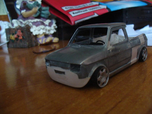 maluch fiat 126p welly 1/32 tuning model