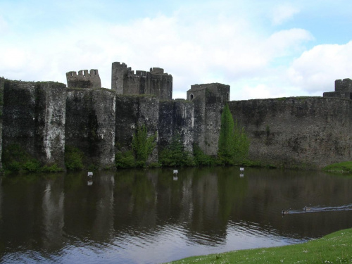 Zamek w Caerphilly #miasto #zabytki #zamek
