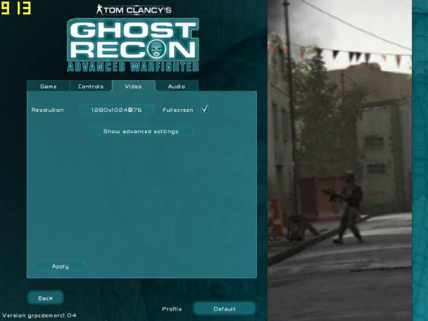 Tom Clancys Ghost Recon Advanced Warfighter