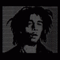 ASCII ART #BobMarley #Bob #Marley #rasta #pulpit #tapeta #ASCII