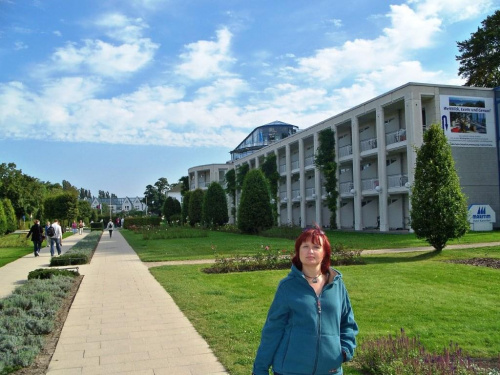 Heringsdorf-Agata na promenadzie do molo. #wakacje #urlop #podróże #zwiedzanie #Niemcy #Heringsdorf