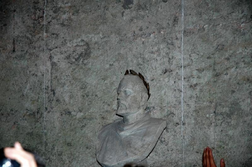 Chorwacja-Split-popiersie cesarza Dioklecjana w palacu