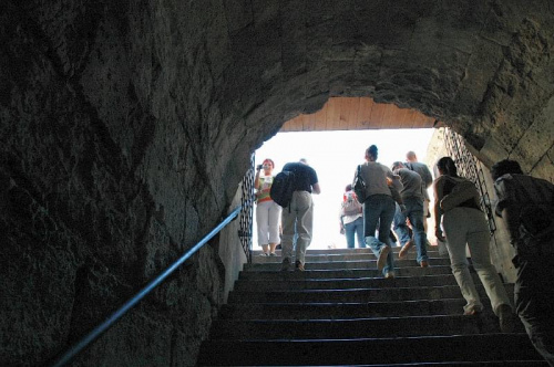 Chorwacja-Split-wejście do Pałacu Dioklecjana.