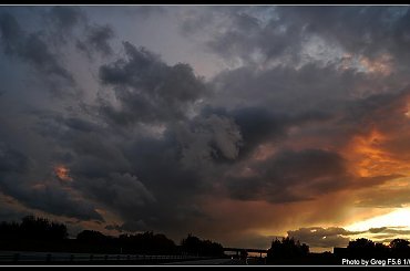 #Chmury #ZachodSlonca