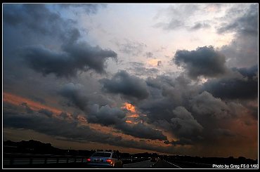 #Chmury #ZachodSlonca