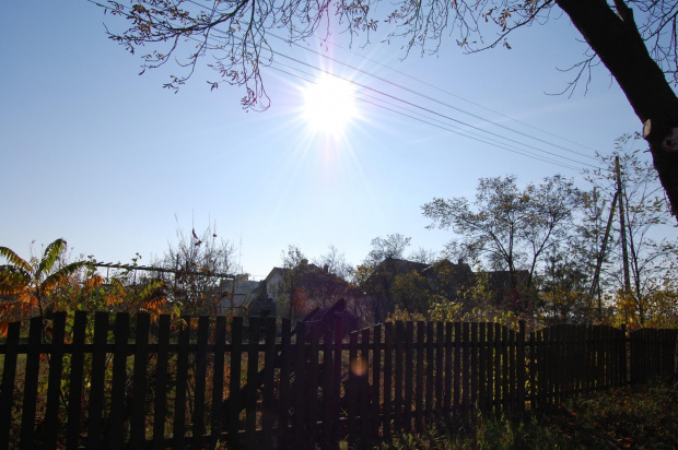 Pątnów Legnicki jesienią- 26.10.2008