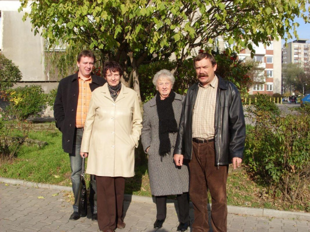 Krzysztof, Asia, Maryla i Stefan.