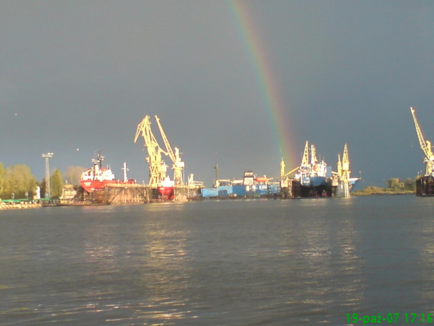 #szczecin #widok #port