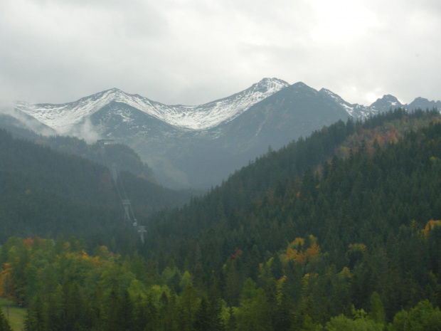 Widok z szczytu Nosal