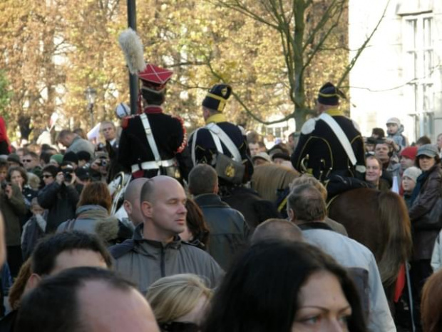 Warszawa w Swięto Niepodległości.