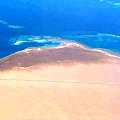 Egipt - morze i ląd #Egipt #góry #lot #pustynia #widok