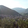 Bośnia Hercegowina....widok miasta Mostar z drogi wyjazdowej z miasta...nasze rodzinne wakacje 2008 #Mostar #BośniaHercegowina