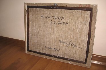 miniatura V.Van Gogh'a ''wieś''
( Olej - płótno 30x40
1996 )
(cena 80 + wysyłka) #drzewo #prezent #obraz #natura #las #góry #przyroda #sztuka #olej