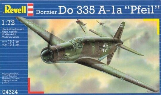 Dornier Do-335A-1a Pfeil #Pfeil #DornierRevell