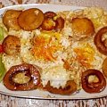 Jajka sadzone z pieczarkami #przekąski #jajka #pieczarki #jedzenie #gotowanie #kulinaria #PrzepisyKulinarne