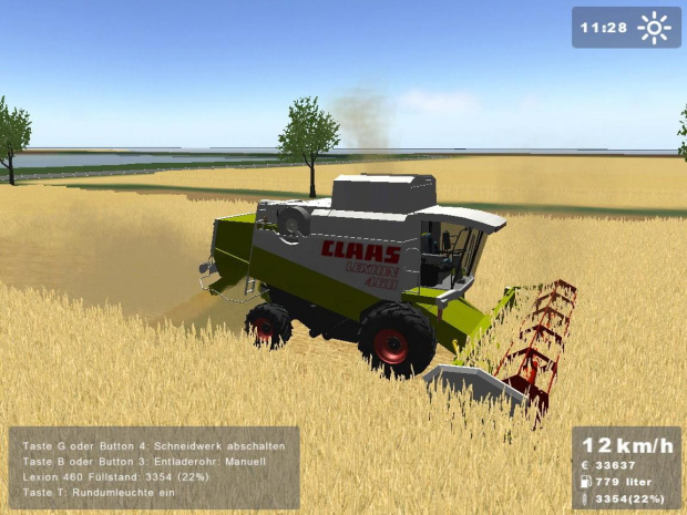 Claas Lexion 460 #Gra #LandwirtschaftsSimulator #ClaasLexion460 #Claas