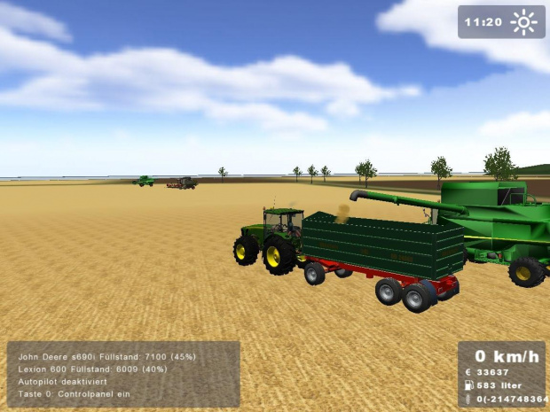 John Deere 8530 + Brantner Dreiachser + John Deere s960i #Gra #LandwirtschaftsSimulator #JohnDeere8530 #BrantnerDreiachser #JohnDeereS960i