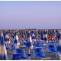 #włochy #parasole #italia #plaża